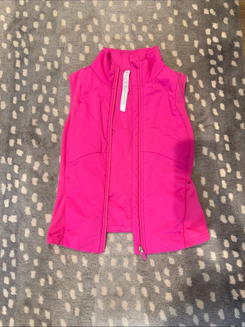 Women’s Lululemon Bright Pink Sleeveless Puffer Vest